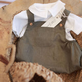 Fofo verde linho com camisa