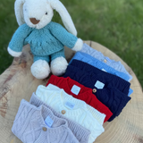 Casaco de algodão com trança