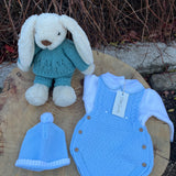 Conjunto fofo azul claro